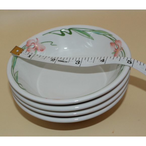 Set of 4 Vintage Villeroy & Boch Miami Pattern Berry/Fruit/Sauce Bowls Excellent - Picture 2 of 8